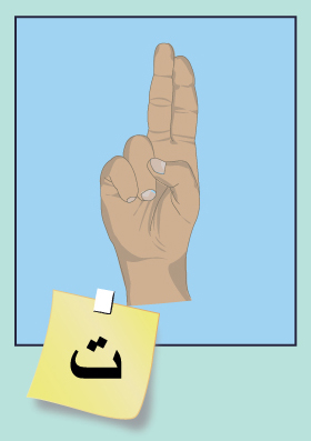 ت